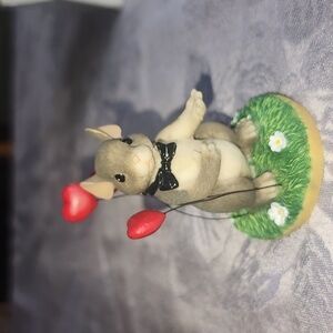 Charming Tails My Heart's All A-Flutter Figurine